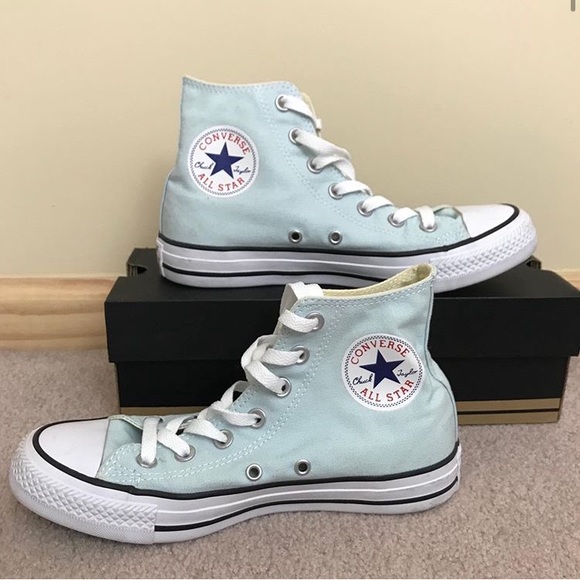 polar blue high top converse